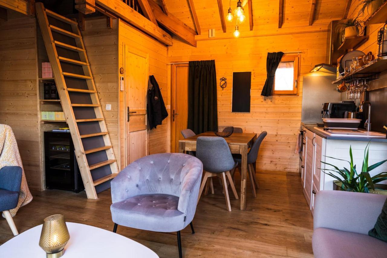 Charmante Cabane Dans Les Arbres Avec Jacuzzi Et Sauna Boismorand Экстерьер фото