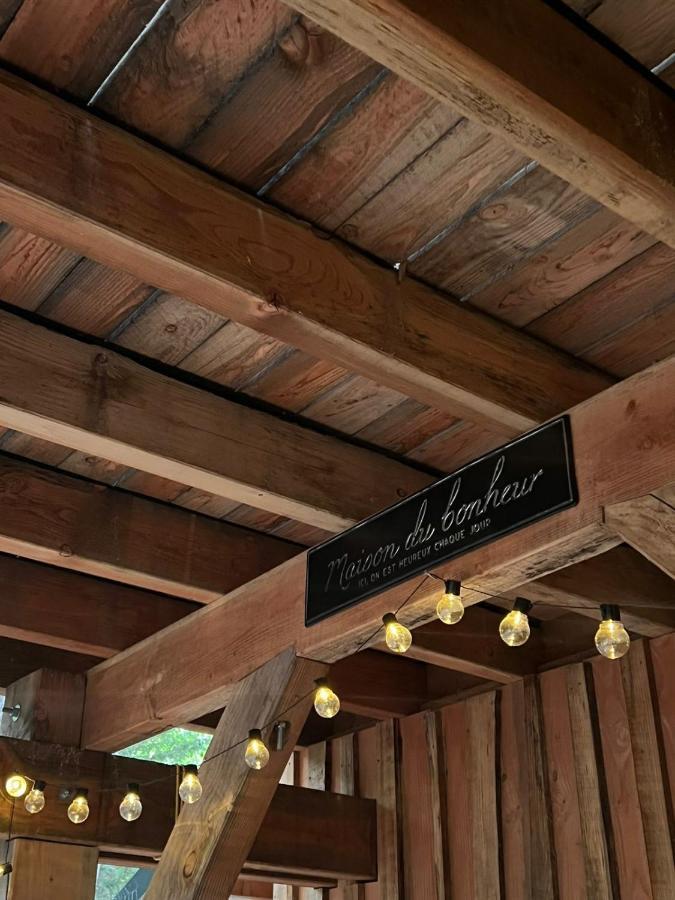 Charmante Cabane Dans Les Arbres Avec Jacuzzi Et Sauna Boismorand Экстерьер фото